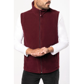 Bodywarmer van microfleece heren